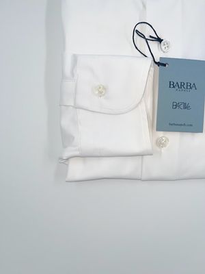 Barba BActive Shirt – Wit Stretch - 0001