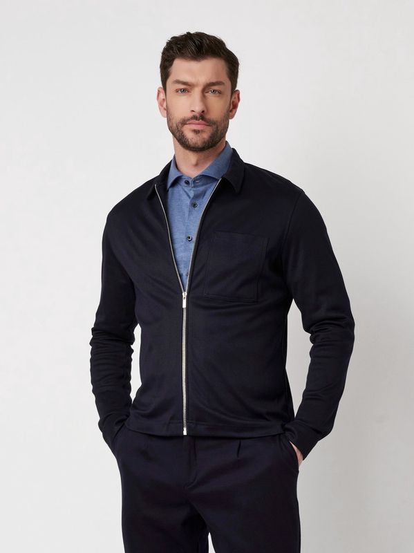 Desoto Luxury Line Jacket Zip – Navy (Col. 506)