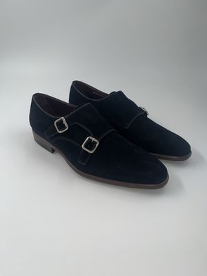 Fratelli Borgioli – Double Monk Suede Navy (1420 6120832)