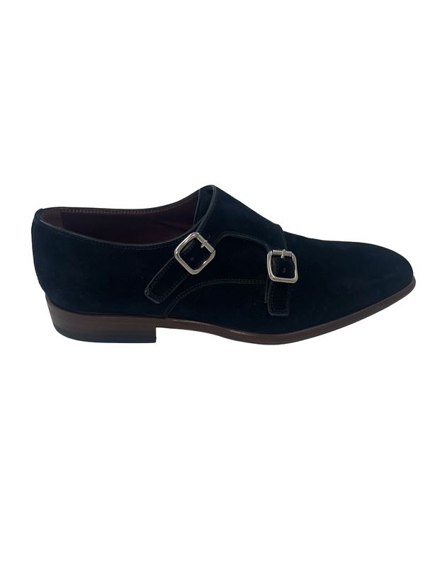 Fratelli Borgioli – Double Monk Suede Navy (1420 6120832)