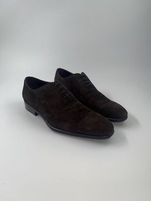 Fratelli Borgioli – Luxor Café Suede Veterschoen (2242 A2220830)