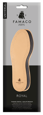 Leather insole