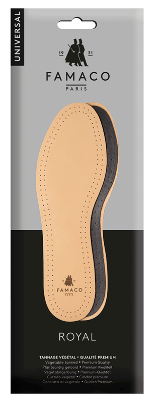 Leather insole