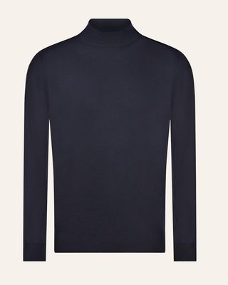 Gran Sasso – Wollen Turtleneck Trui | Navy