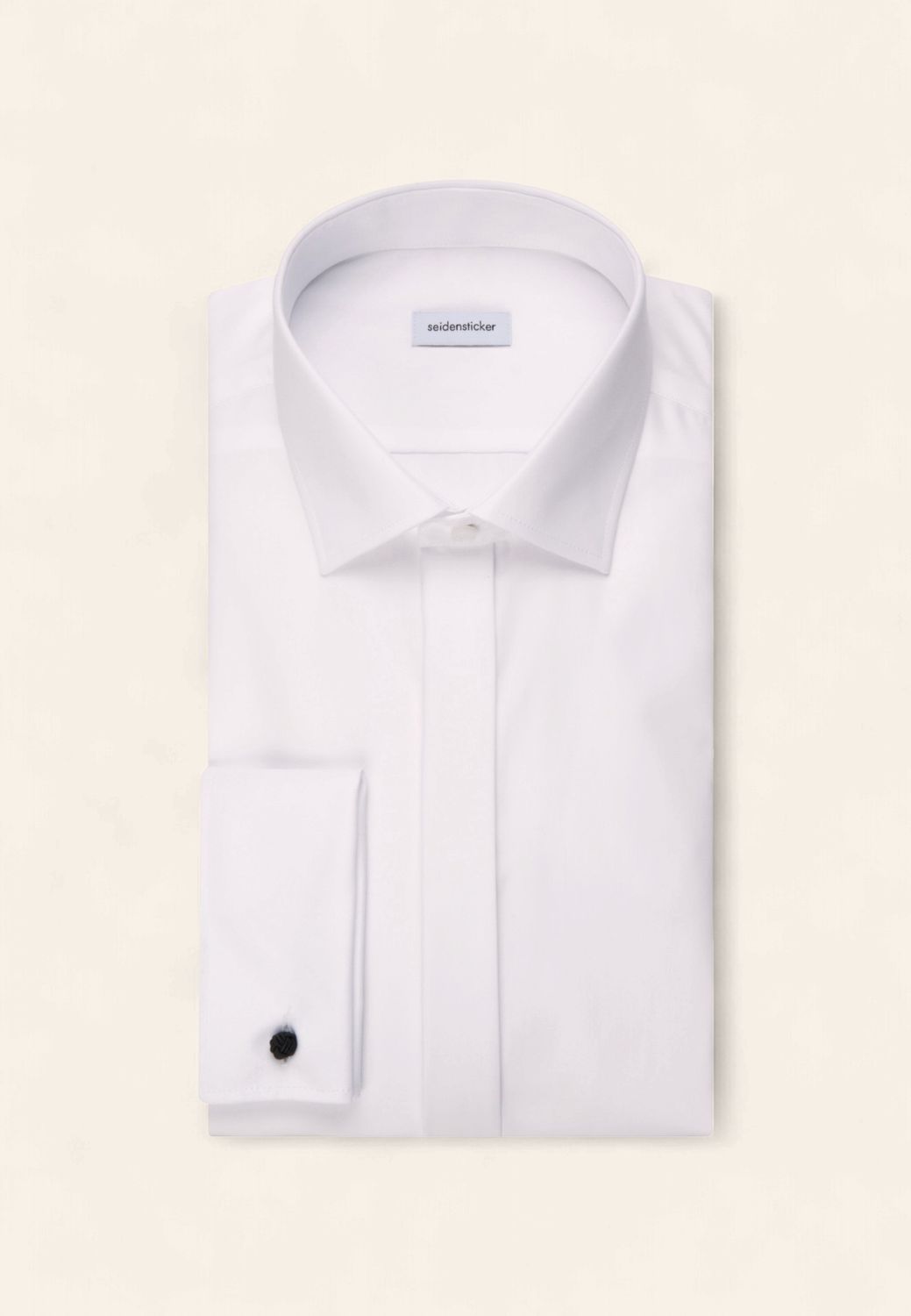 Seidensticker - Business Kent Smokingshirt Shaped - Wit, Size: 39