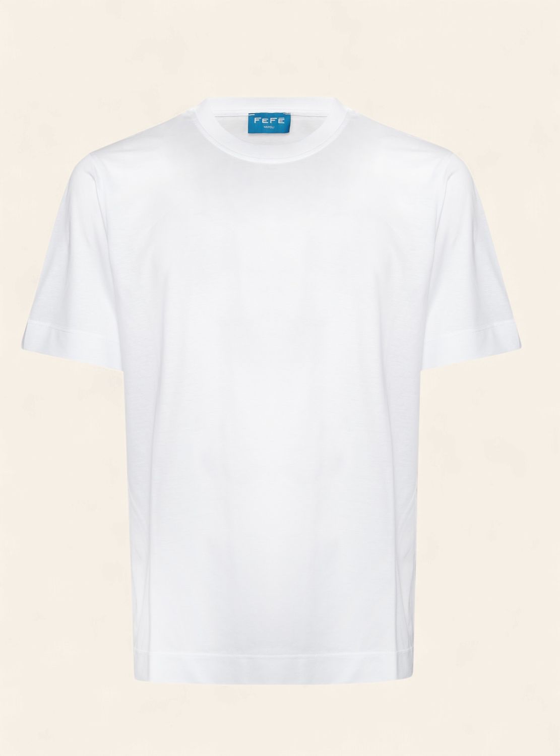 FeFè Napoli T-Shirt Wit TSHFSC2 FeFè Napoli T-Shirt Wit TSHFSC2