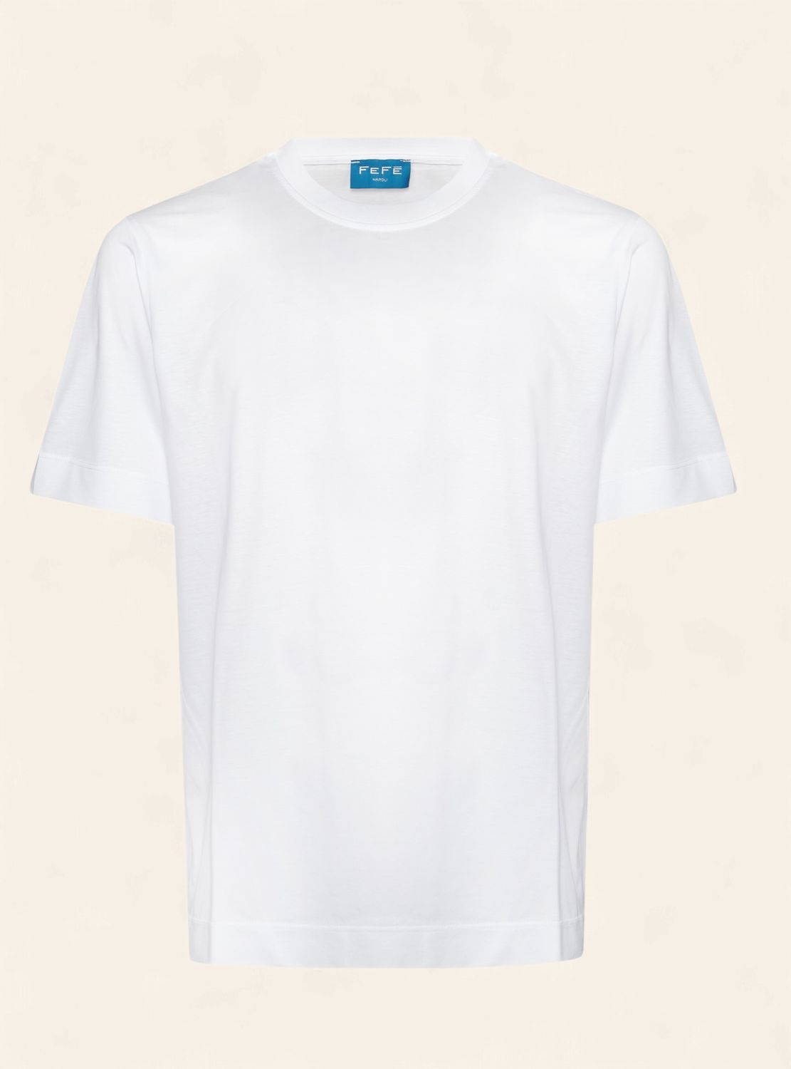 FeFè Napoli T-Shirt Wit TSHFSC2 FeFè Napoli T-Shirt Wit TSHFSC2