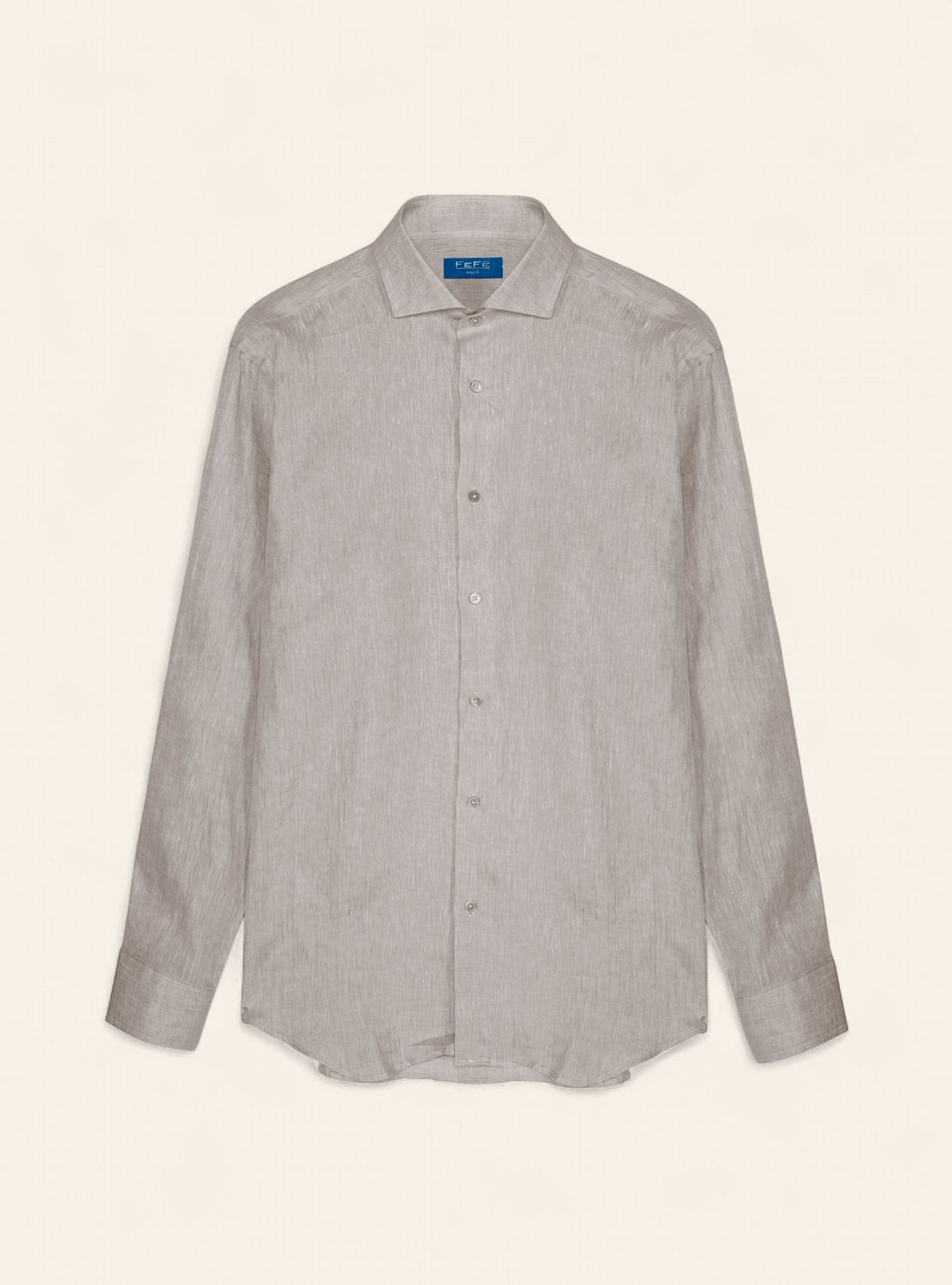FeFè Napoli Shirt 100% Linnen Beige