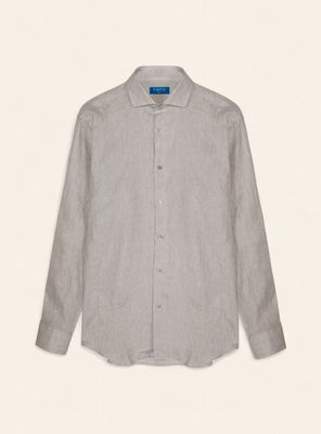 FeFè Napoli Shirt 100% Linnen Beige