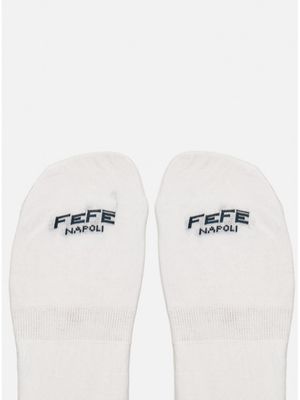 White Insole No Show Socks SOL21BIANCO