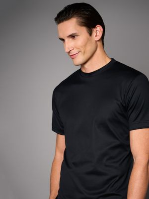 Desoto Luxury Line T-shirt – Finest Two-Ply Cotton Zwart