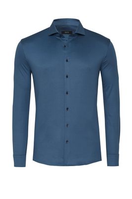 Desoto Luxury Line Overhemd Solid Marine Blue (Col. 052)