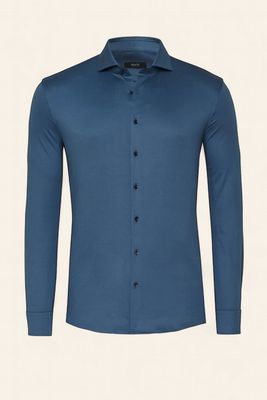 Desoto Luxury Line Overhemd Solid Marine Blue (Col. 052)