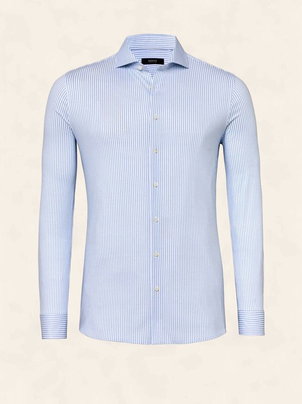 Desoto Luxury Line Overhemd Lichtblauw Streep (col. 564)