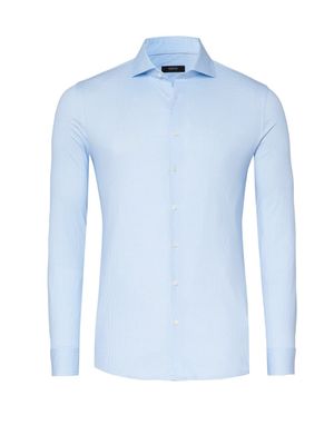 Desoto Luxury Line Overhemd Lichtblauw Blok (col. 566)