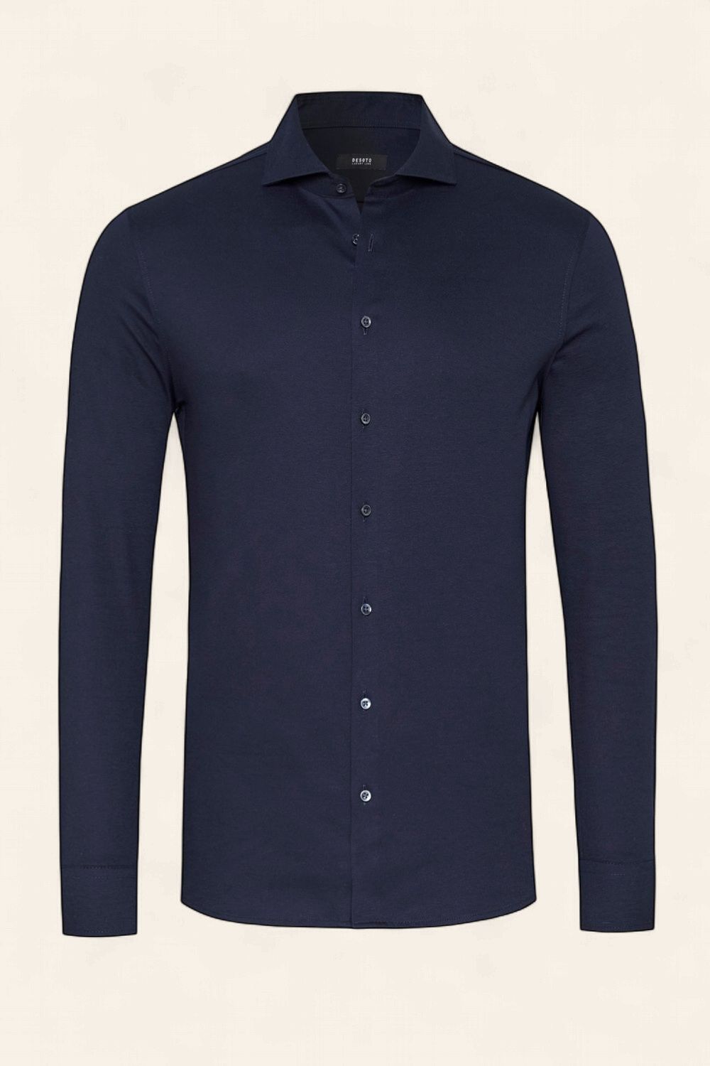 Desoto Luxury Line Overhemd Navy Two Ply col. 051