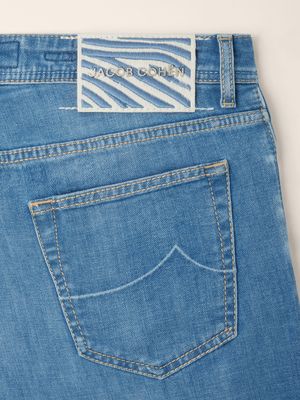 Jacob Cohën Nick Slim Fit Jeans Light Blue Col. 300D V1
