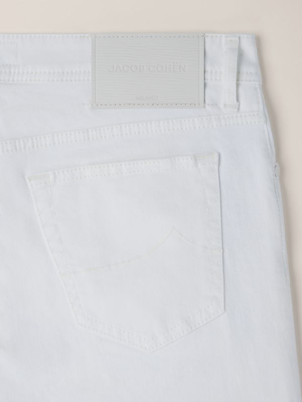 Jacob Cohën Bard Regular Slim 5 Pocket Jeans White W00D