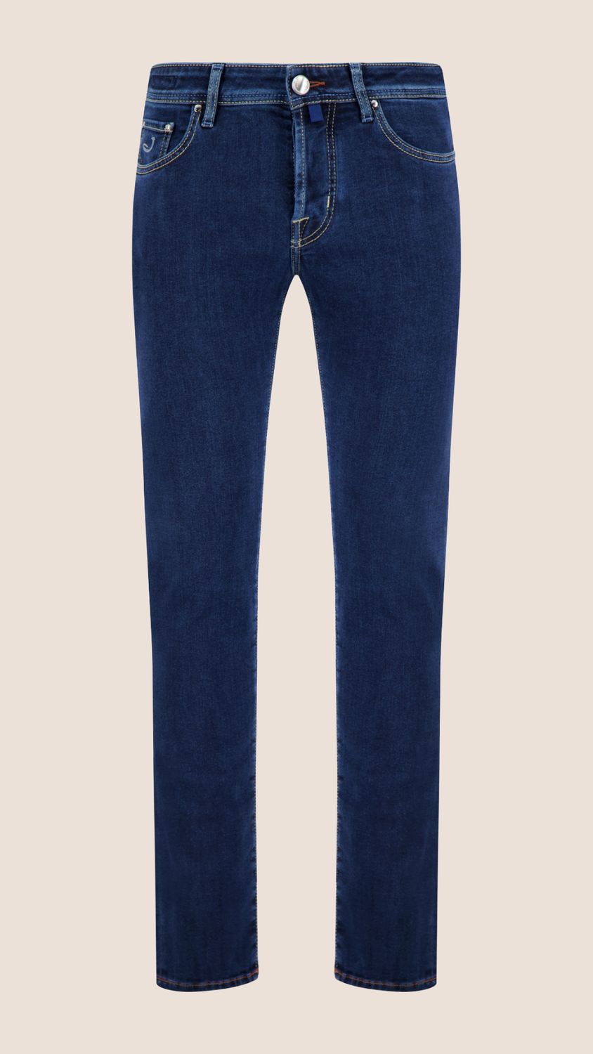 Jacob Cohën Luis Regular Fit 5 Pocket Jeans Dark Blue 100D