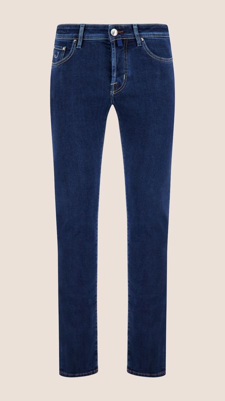 Jacob Cohën Luis Regular Fit 5 Pocket Jeans Dark Blue 100D