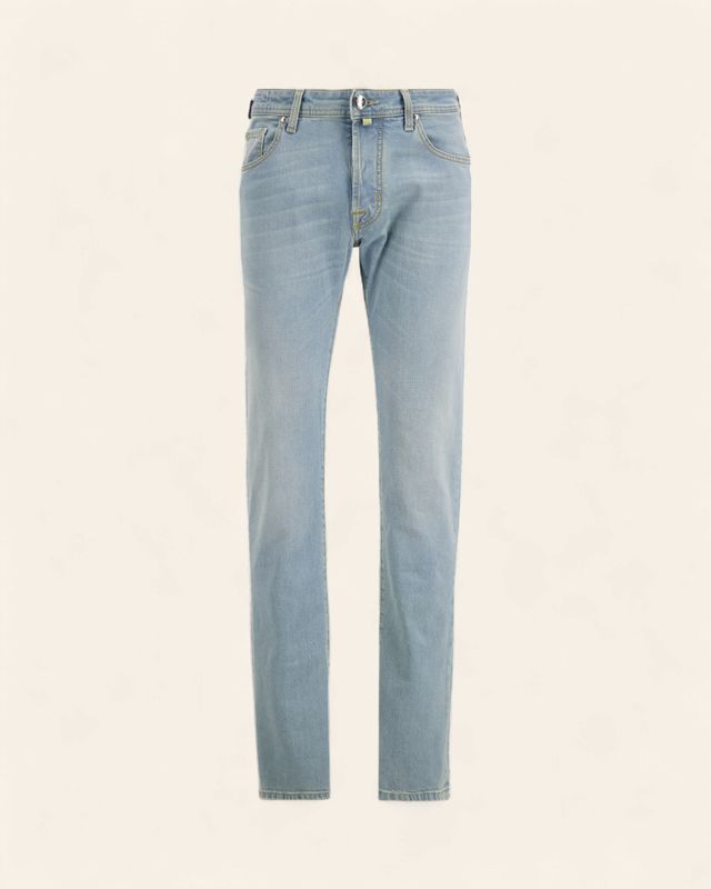 Jacob Cohën Bard Slim Fit 5 Pocket Jeans Light Blue 300D