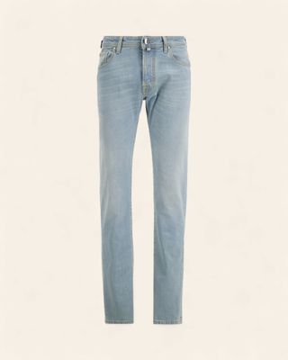 Jacob Cohën Bard Slim Fit 5 Pocket Jeans Light Blue 300D
