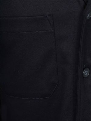 Desoto Luxury Two-Ply Overshirt Navy