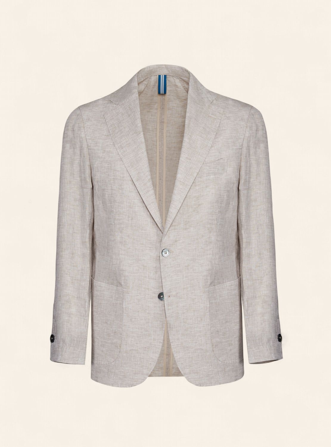 Fefè Napoli Linnen Unlined Jacket – Sand (CL105)