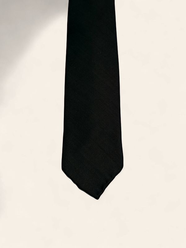 Paolo Albizzati Silk Tie – Dark Brown