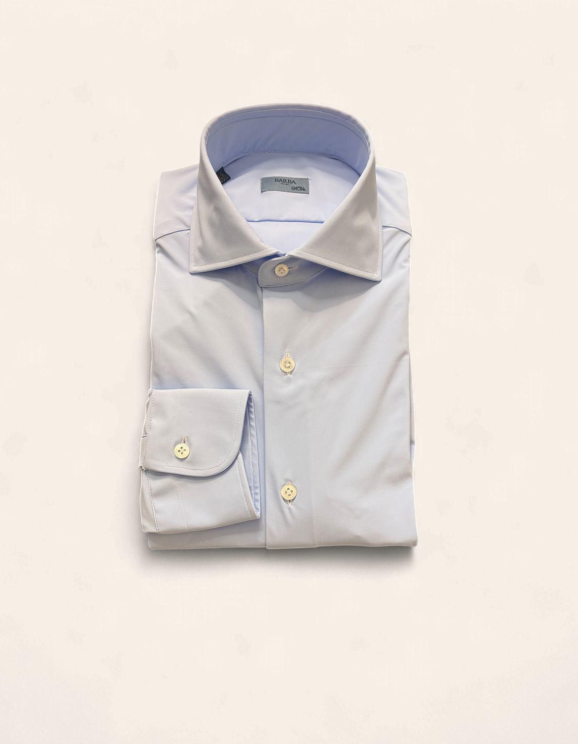 Barba Napoli BActive Neck Shirt – Light Blue