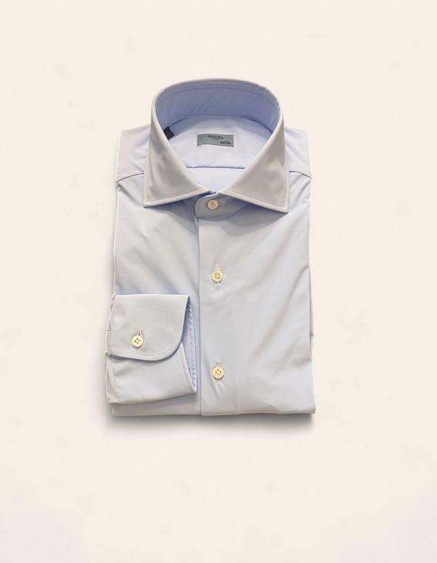 Barba Napoli BActive Neck Shirt – Light Blue