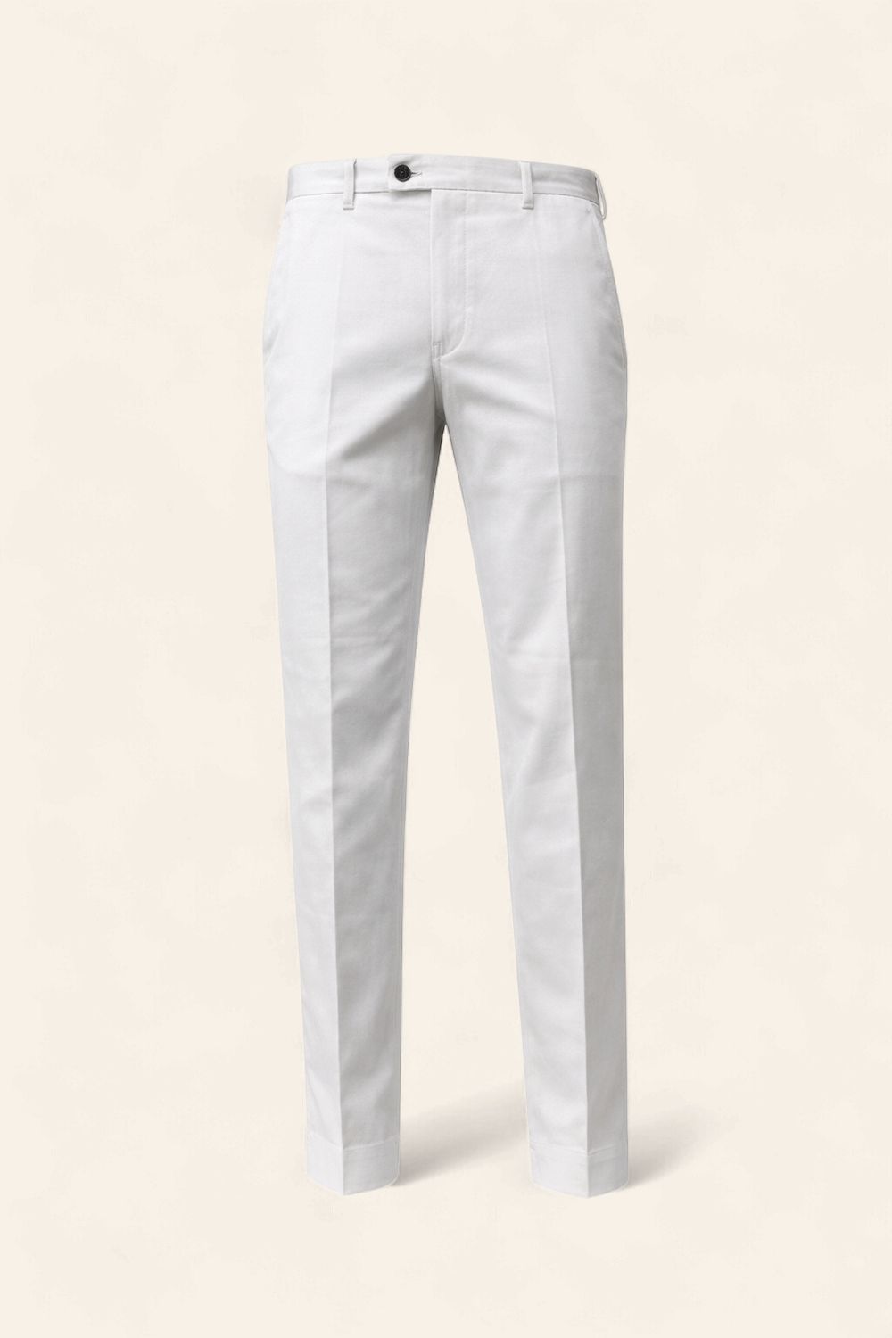 Germano Berlin Fit Trousers – White 3ON