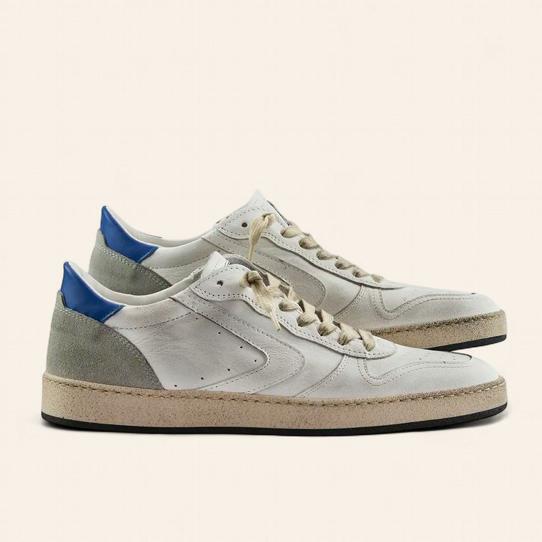 Davis Heritage - White Blue