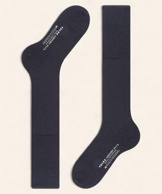 FALKE Airport Plus Heren Kniekousen - Dark Navy