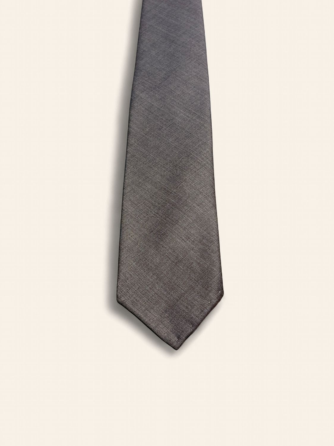 Paolo Albizzati Silk Tie / Das – Grey Mélange
