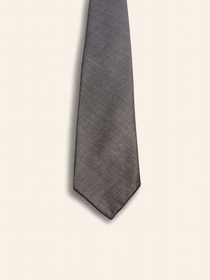 Paolo Albizzati Silk Tie / Das – Grey Mélange Paolo Albizzati Silk Tie / Das – Grey Mélange