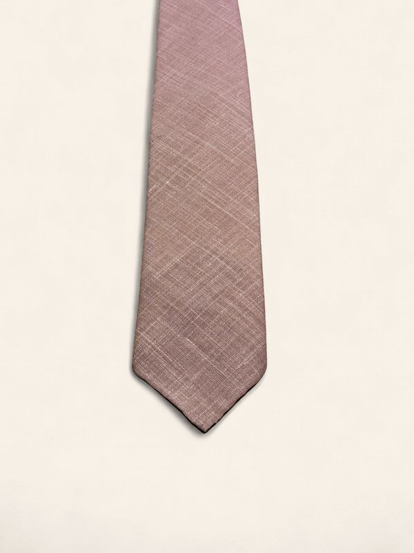 Paolo Albizzati Silk Blend Tie / Das –  Pink