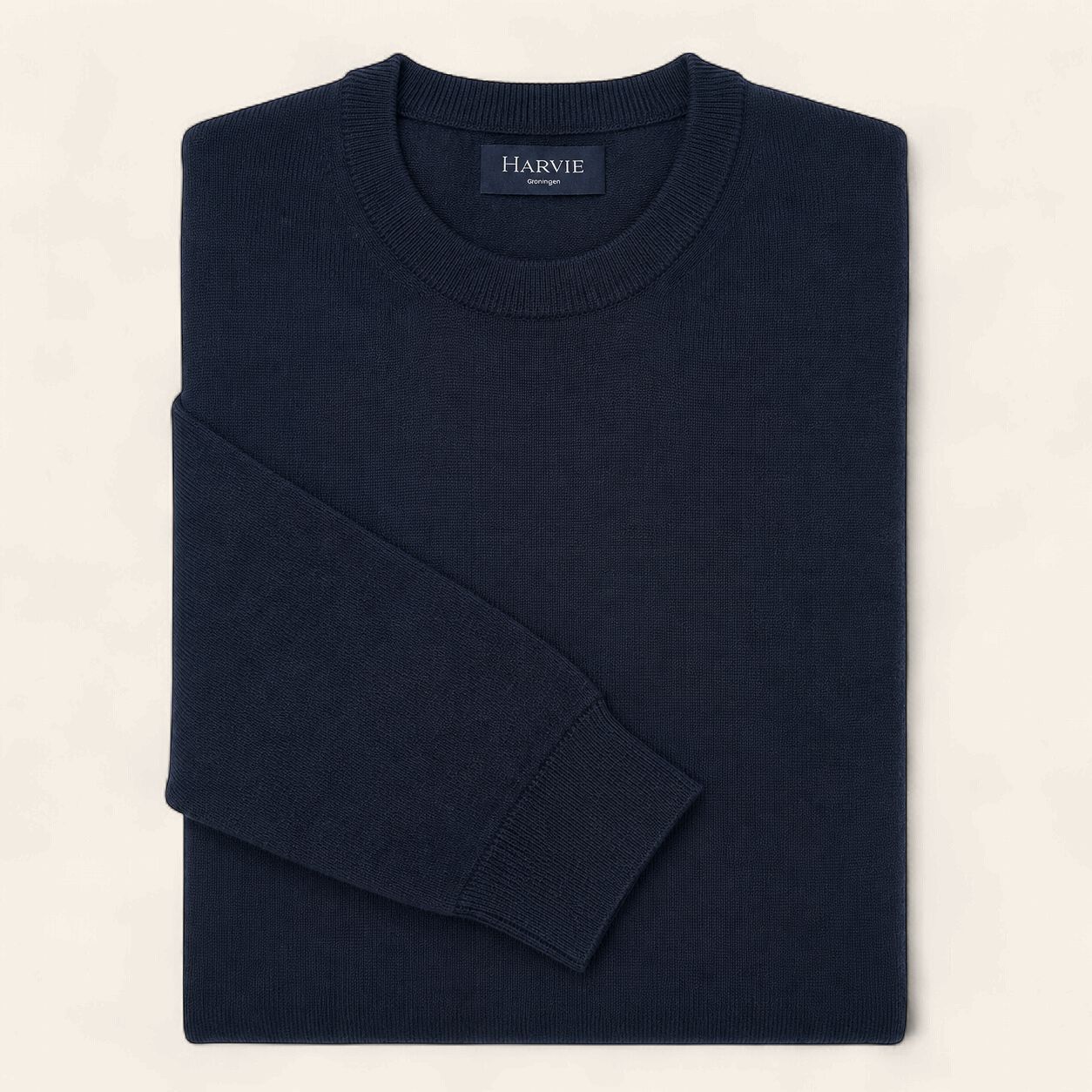 Harvie Blue Label Crewneck - Luxury: Navy, Maat: S