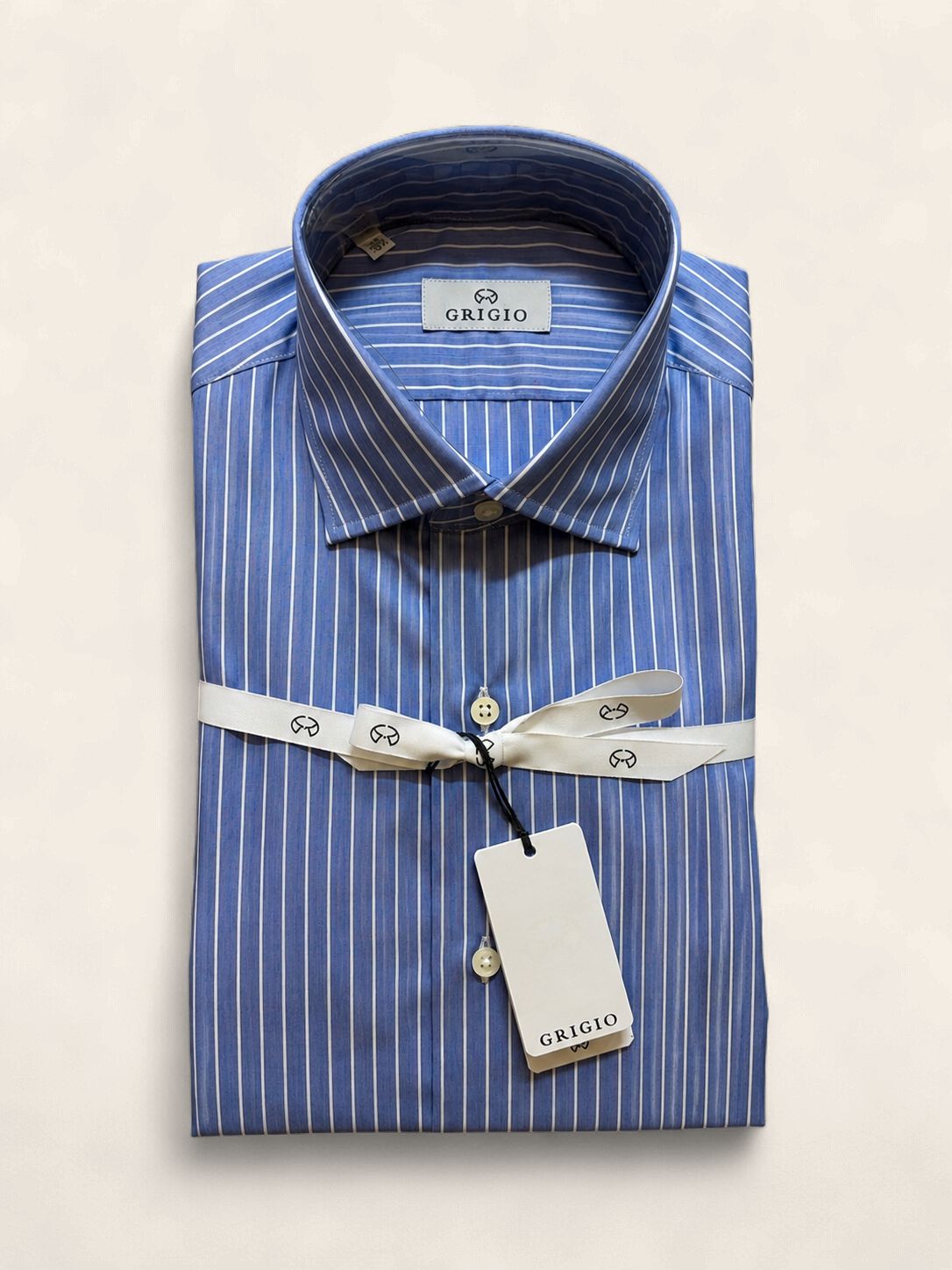 Grigio Overhemd – Blue Stripe