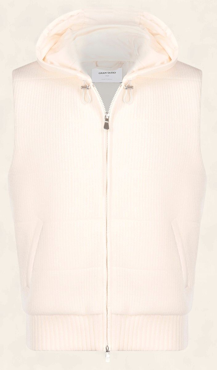 Gran Sasso – Bodywarmer | Off White, Maat: 50