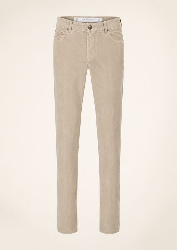 Richard J. Brown – Tokyo Trouser Corduroy | Beige