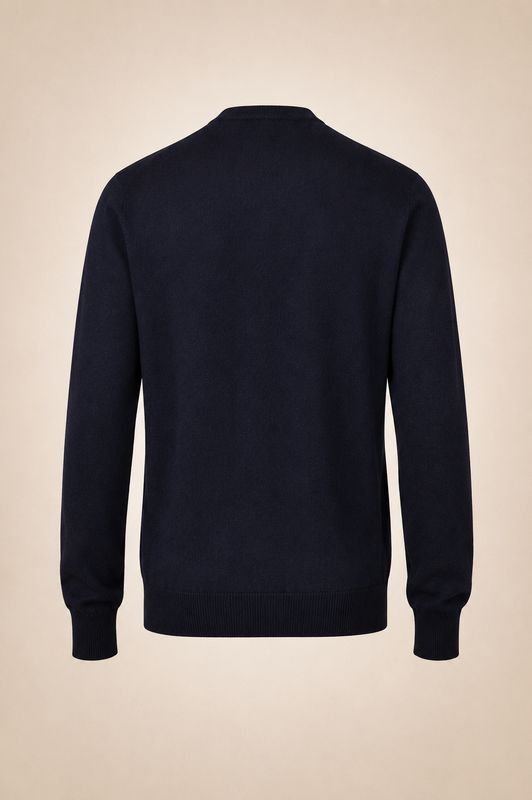 Gran Sasso – Cardigan  | Navy Cashmere Blend