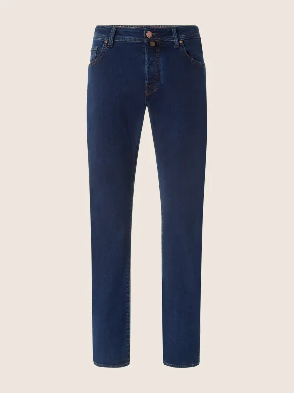 Jacob Cohën – Luis Stretch Jeans | Dark Blue | 100D