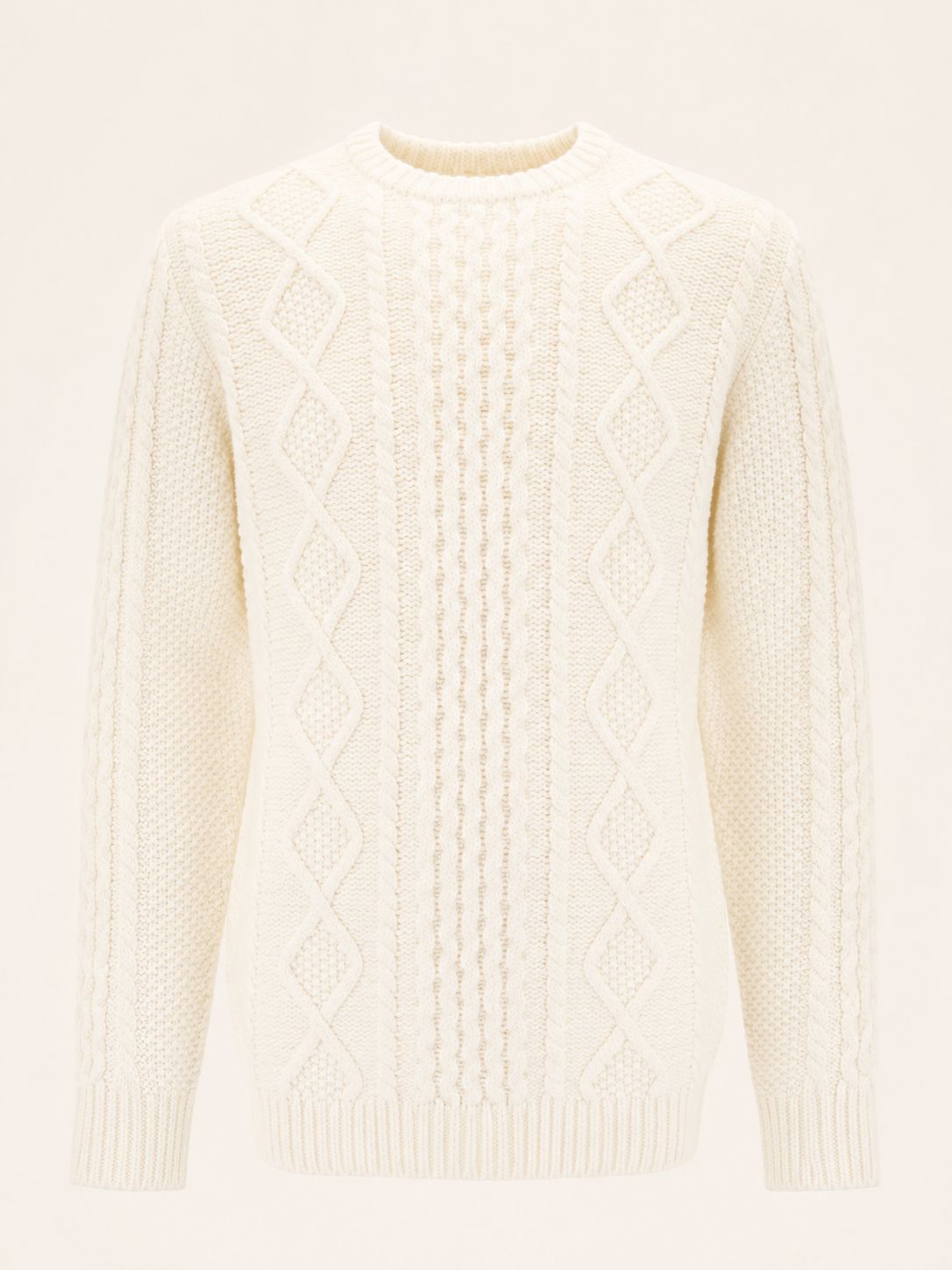 Rakki Knitwear -The King of Cool Sweater - Steve McQueen - Ivory