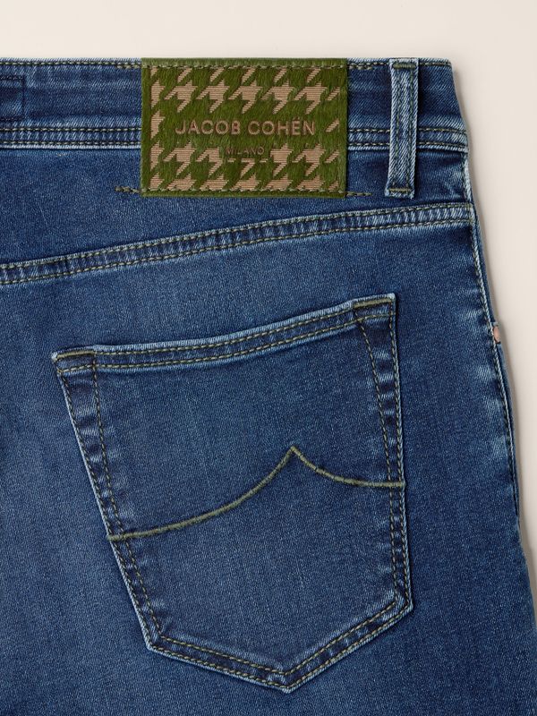 Jacob Cohën – Luis Stretch Jeans | Medium Blue | 200D
