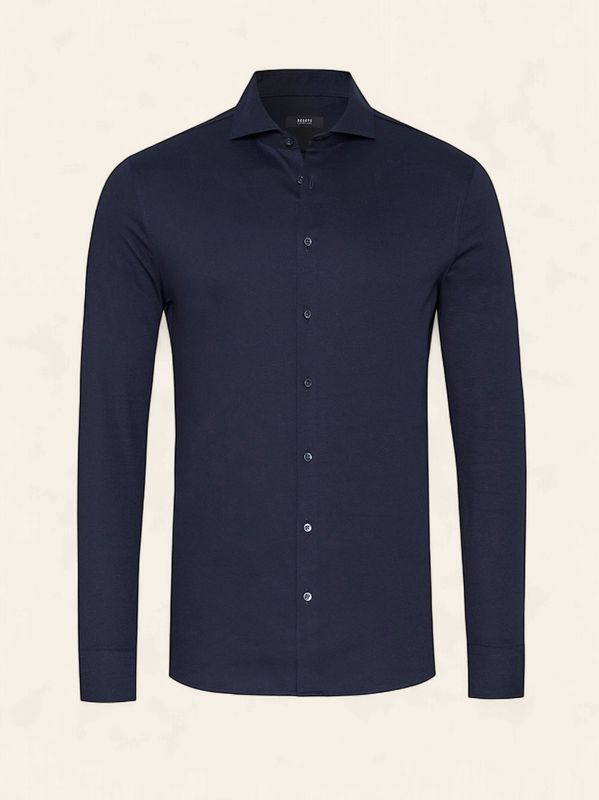 Desoto Luxury Line Shirt | Solid Dark Blue | 051