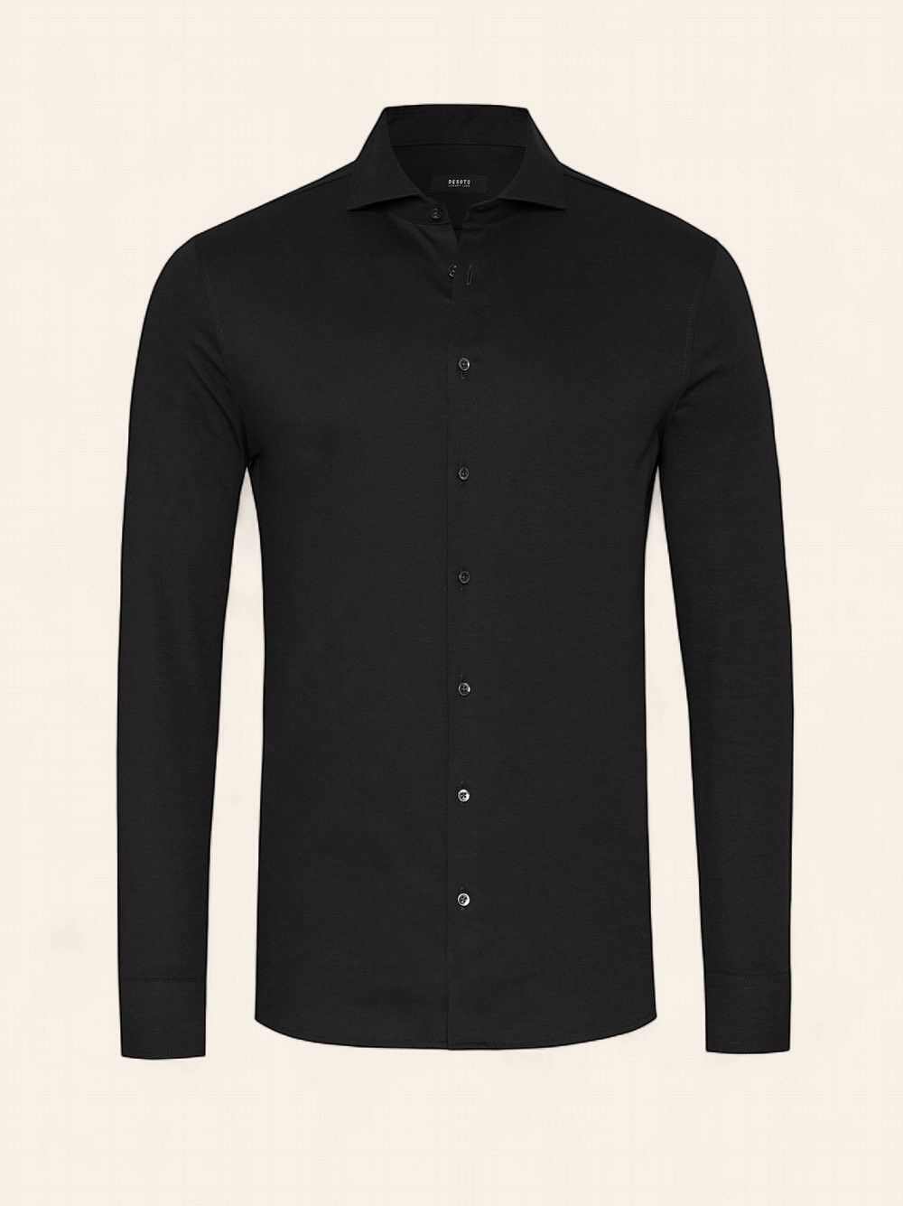 Desoto Luxury Line Shirt | Solid Black | 080