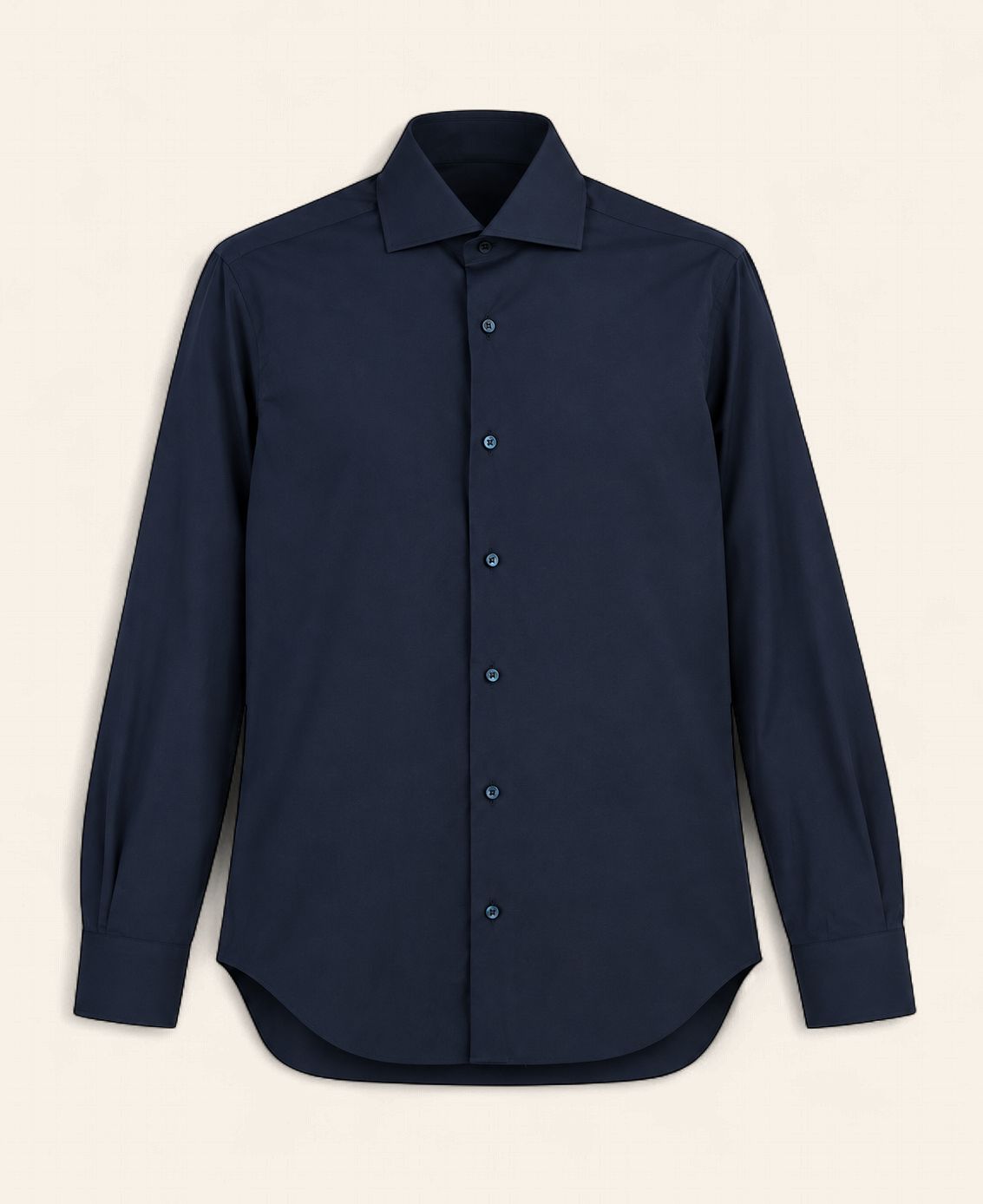 Barba Napoli – Stretch Overhemd | Navy