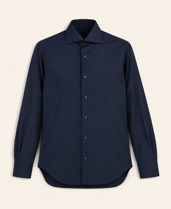 Barba Napoli – Stretch Overhemd | Navy