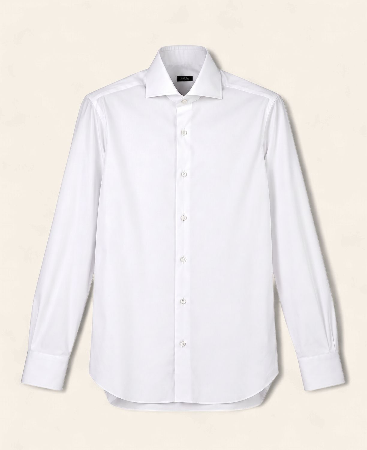 Barba Napoli– Stretch Overhemd | Wit